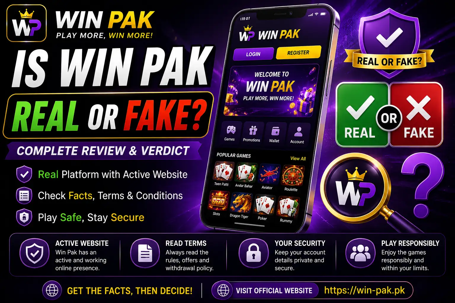 Is Win Pak Real