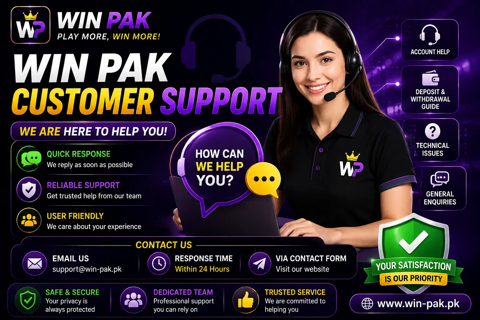 Win Pak Customer Support